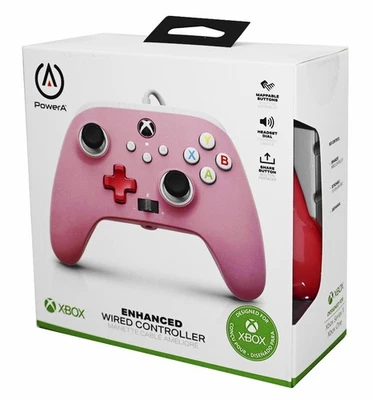 PowerA Enhanced Wired Controller - Pink - Xbox Series X|S - B-Ware Gebrauchsspur - Bild 1 von 4