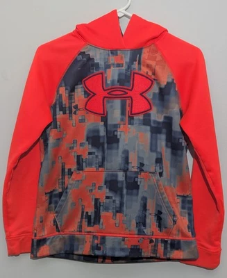 Under Armour Storm 1 Sudadera con Capucha Juvenil Grande Naranja y Azul Foto 1 de 4