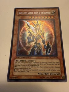 Yugioh YuGiOh! LP Black Luster Soldier Envoy Of The Beginning MC2-EN004 Ultra - Picture 1 of 2