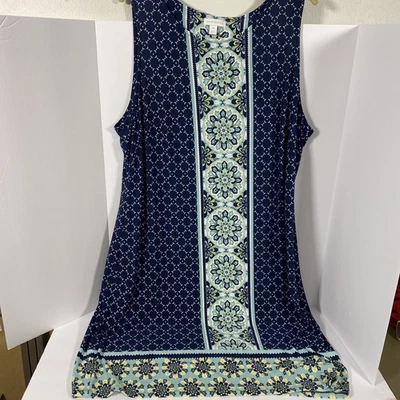 Charter Club Shift Nylon Dress XXL Sleeveless P1 - Image 1 of 4