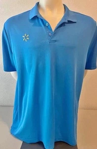 Walmart Employee Poloshirt Herren Extra Large Blau Workwear Stretch Uniform - Bild 1 von 2