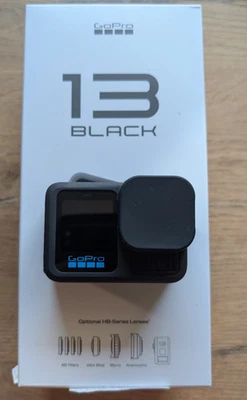 GoPro HERO13 Black - 5,3K60-Video - 1 Akku - Großes Zubehör Paket - Wie neu! - Bild 1 von 4
