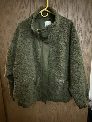 Chaqueta ligera para mujer Aspen verde oliva 2x Foto 1 de 4