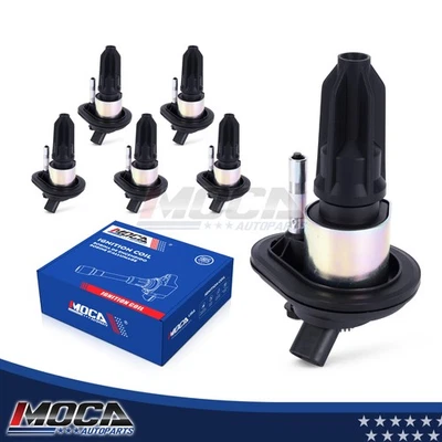 6x Bobina de encendido para Isuzu Buick Chevy Trailblazer GMC Envoy Saab Oldsmobile Foto 1 de 4