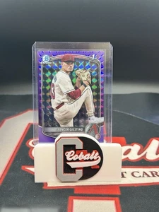 2025 Bowman Chrome Spencer Giesting Purple Geometrical Refractor BCP-165 /250 - Picture 1 of 1