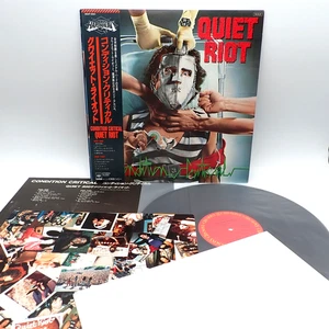 Quiet Riot – Condition Critical Japan LP OBI VINYL CBS/Sony 28AP 2901 w/POSTER! - Picture 1 of 4