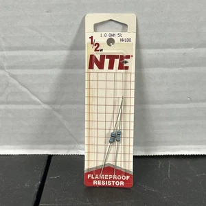 NTE Flammschutzwiderstand 1,0 Ohm 5%. 1/2W HW100 - Bild 1 von 3
