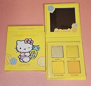 Colourpop x Hello Kitty Quad palette ombretti in torta ananas - nuovo con scatola - Foto 1 di 1