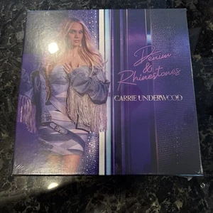 CARRIE UNDERWOOD "Denim & Rhinestones" SIGNED vinyl BOX SET official LE RARE OOP - Picture 1 of 3