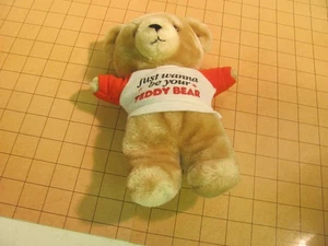 Peluche orsacchiotto vintage APPLAUSI "Voglio solo essere il tuo orsacchiotto" - Foto 1 di 9