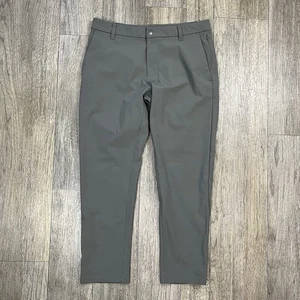 Lululemon Hose Herren 33x27 grün Commission Chino Business Golf LM5AEVS Stretch - Bild 1 von 9