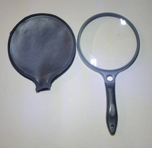 Carson SureGrip 1998 agarre suave 5" de diámetro Lupa con lente puntual - Vintage - Imagen 1 de 7