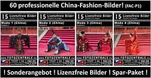 60 Lizenzfreie Profi-Bilder Fashion Chinesische Mode China Photoshop UVP 59,- - Bild 1 von 5