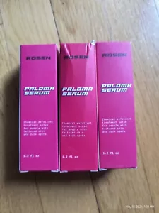 ROSEN Skincare Paloma siero per macchie scure iperpigmentazione 1,2 oz sigillato confezione da 3 - Foto 1 di 6