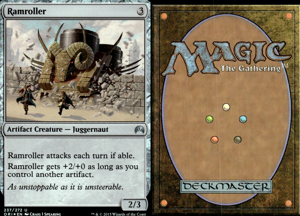 Magic the Gathering -MTG-Ramroller Foil - Image 1 of 1