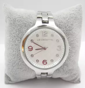 Women Liz Claiborne Quartz WR Analog 39mm Round Watch (H555) "New Battery" - Picture 1 of 9
