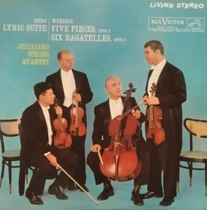 RCA LSC 2531 WHITE DOG* BERG LYRIC SUITE WEBERN 5 PIECES JULLIARD QUARTET EX+/NM - Picture 1 of 2