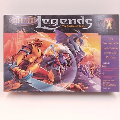 Stratego Legends The Shattered Lands 41311 Avalon Hill Hasbro 1999 100% complete - Image 1 of 4
