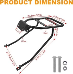 Mortorcycle Tail Luggage Rack Rear Shelf Cargo Rack Replacement Honda - Bild 1 von 6