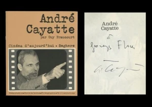 Andre Cayatte (1909-1989) - Regista francese - Raro libro firmato - COA - Foto 1 di 4