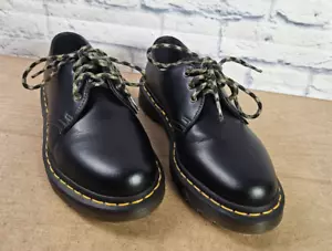 Dr. Marten 1461 Vegan Leather Black Felix Oxford Comfort Shoes Mens Size 8 M - Picture 1 of 17