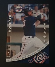 2013 Brandt Pacific Coast League All-Stars Matt Davidson #8 Reno Aces 