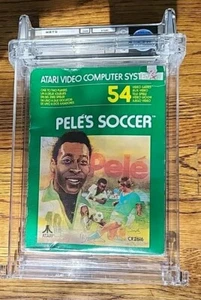PELE 🇧🇷 ⚽️ Pele’s Soccer Atari 2600 Brand New Factory Sealed WATA 7.0 B+ SEAL - Picture 1 of 6