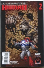 Ultimate Human 2008 series # 2 signed Cary Nord NM comic book