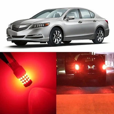 Luz intermitente trasera Allá Lighting 7440 bombillas LED rojas para Acura RLX RSX ~04 TL Foto 1 de 4