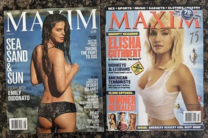 MAXIM MAGAZINE March 2004 & August 2015 Elisha Cuthbert - Picture 1 of 1