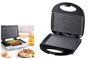 Piastra Elettrica 1000W Bistecchiera Antiaderente Griglia Cucina Sandwich Toast - Foto 1 di 4