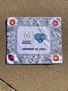 2025 Cotton Bowl Rally Towel Texas Ohio State Cfp Playoffs 1/10/25 - Picture 1 of 1