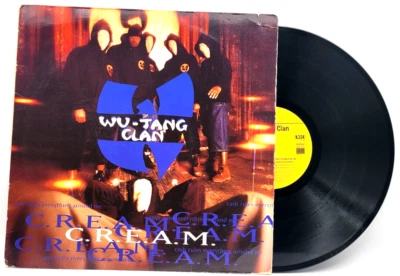 WU-TANG CLAN - C.R.E.A.M. / DA MYSTERY OF CHESSBOXIN - HIP HOP RAP SINGLE - Image 1 of 2
