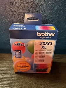 NEW Brother LC2033PKS XL High Yield Ink Cartridge - Magenta/Yellow/Cyan (3/Pack) - Picture 1 of 2