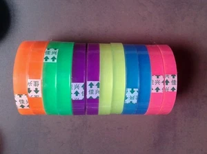 Clear Colorful transparent Adhesive school supplie scrapbooking scotch Tape roll - Picture 1 of 5