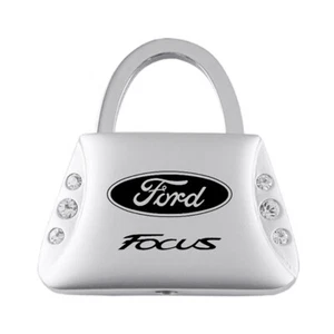Llavero y llavero Ford Focus - llavero en forma de bolso con cristales brillantes - Imagen 1 de 3