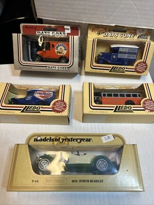 MATCHBOX MODELS YESTERYEAR Y-14 LLEDO MODELS OF DAYS GONE X4 Cars - Image 1 of 4