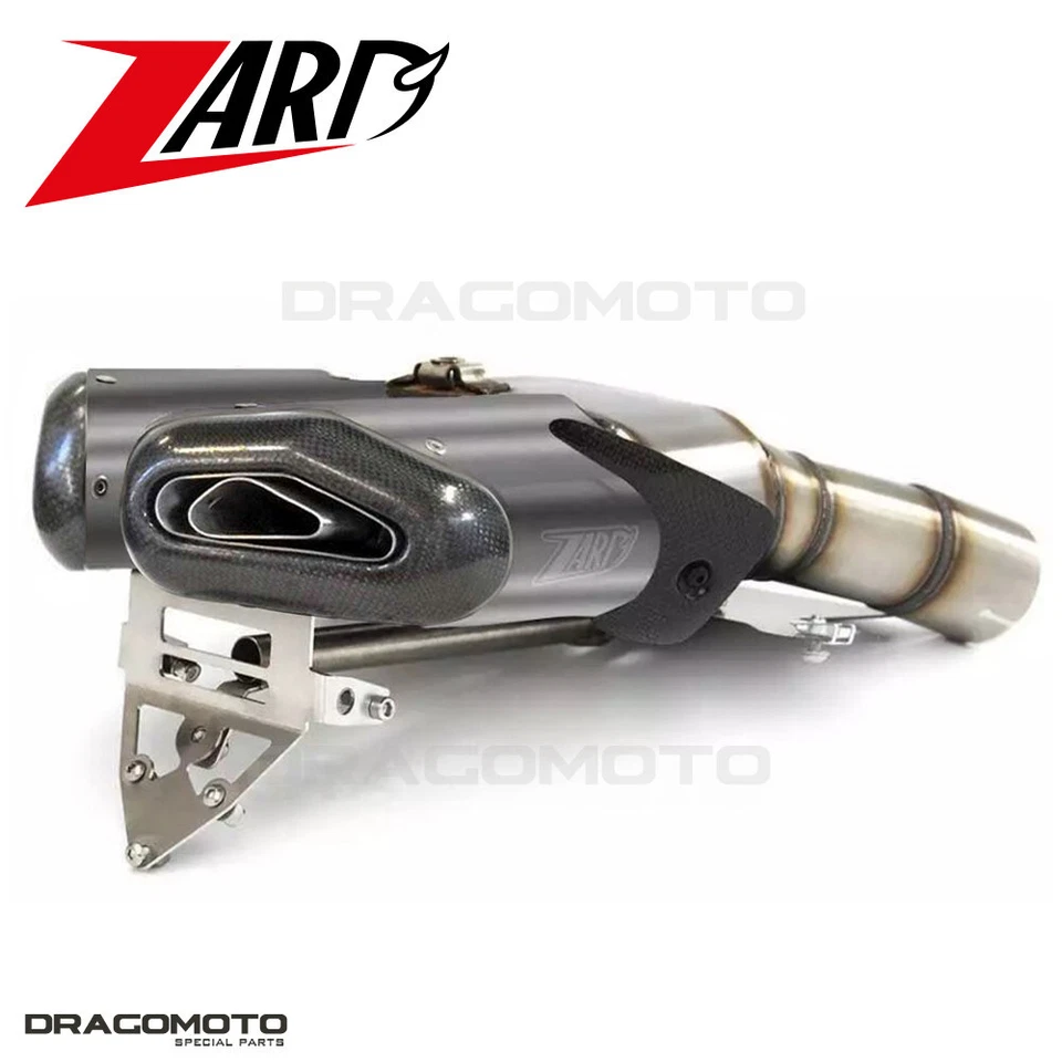 HYPERMOTARD 1100 EVO DUCATI 2011 2012 ZARD Scarico PENTA ALU RC CC ZDU111S10ACR Foto 1 de 1