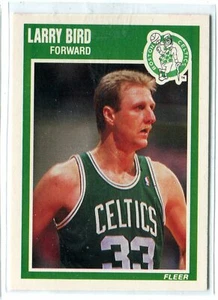 1989-90 Fleer Larry Bird Base Card #8 See Scan For Condition HOF BOSTON CELTICS - Picture 1 of 1