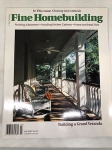 Fine Homebuilding July 2000 Veranda Basement Finishing Panel Trim - Picture 1 of 5