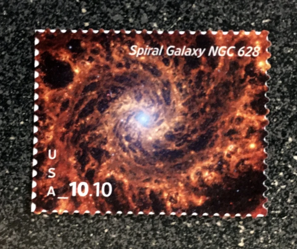 2025USA #5954 $10.10 Spiral Galaxy NGC628 - Priority Mail   Mint NH - Image 1 of 1