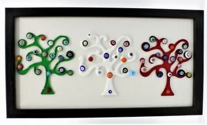 Quadro Albero della Vita Murrine Vetro di Murano Made in Italy - Foto 1 di 1