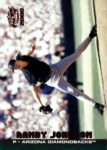 2000 PACIFIC RUBY RED RETAIL FOIL PARALLEL #23 RANDY JOHNSON SP - Picture 1 of 2