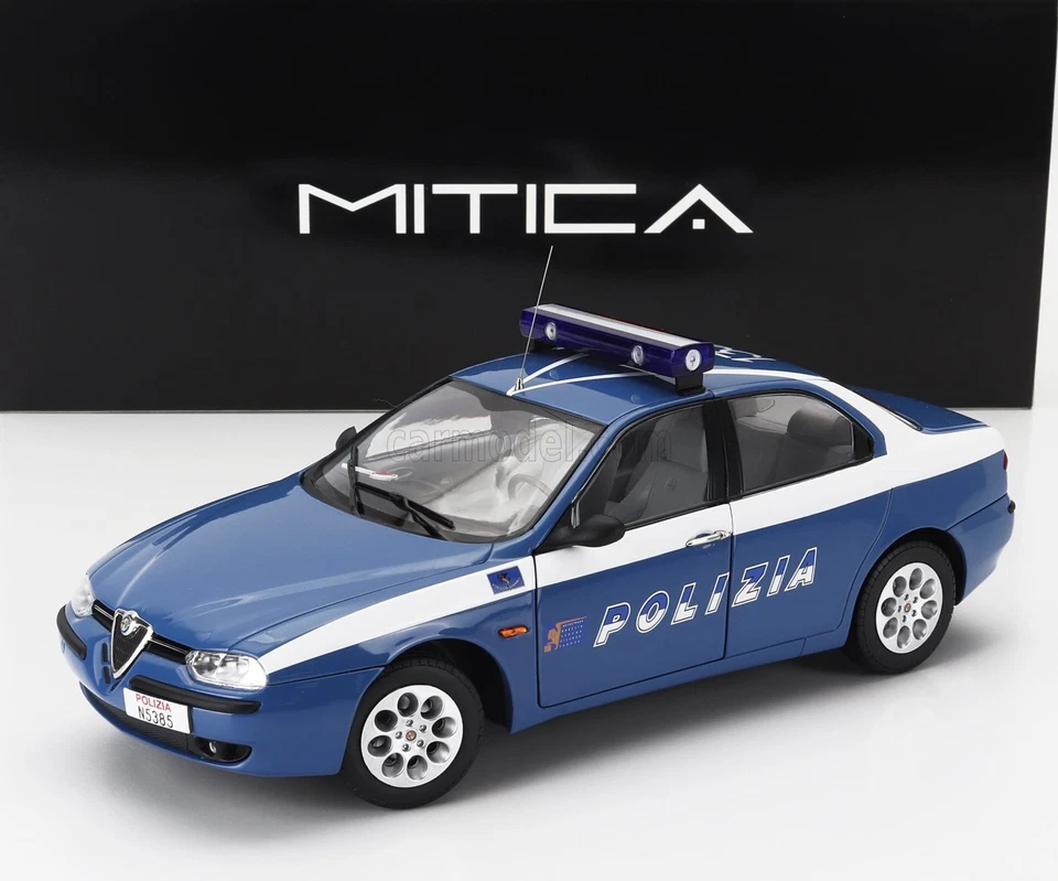 1/18 MITICA-DIECAST - ALFA ROMEO - 156 2.0 TWIN SPARK POLIZIA STRADALE 200057-D - Immagine 1 di 1