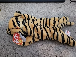 1995 Ty Original Beanie Babies "Stripes" the Tiger Rare/Retired Original Owner - Picture 1 of 4