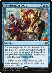 MTG Confiscation Coup Kaladesh 041/264 Regular Rare LP - Picture 1 of 3