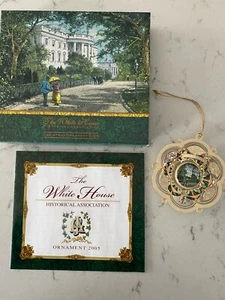 The White House Historical Assoc 2005 Christmas Ornament in orig Box & Pamphlet - Bild 1 von 15