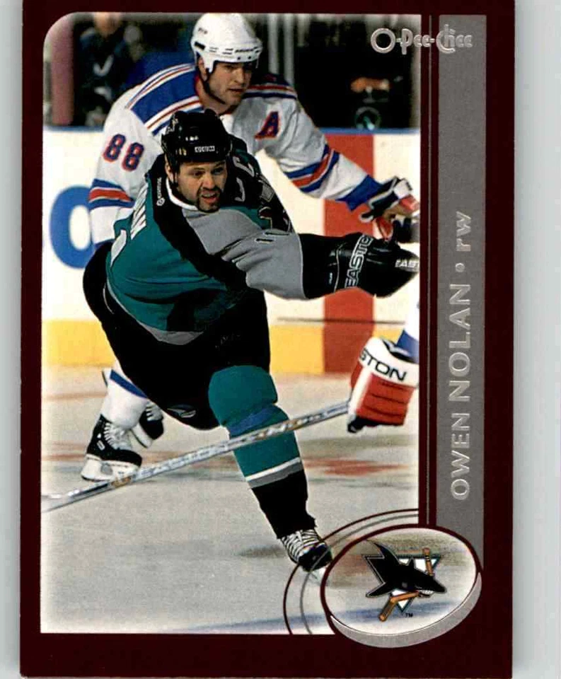 2002-03 O-Pee-Chee Owen Nolan #28 - Image 1 of 2