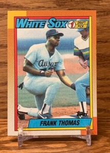 FRANK THOMAS Rookie Card 1990 Topps | Chicago WHITE SOX #414 Draft Pick RC - Picture 1 of 2
