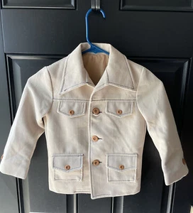 Vintage 1970's Childern's Polyester Leisure Suit NICE! Halloween Costume! - Picture 1 of 6